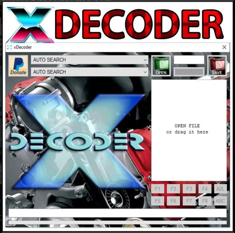 xDecoder, ferramenta de decodificação de arquivos